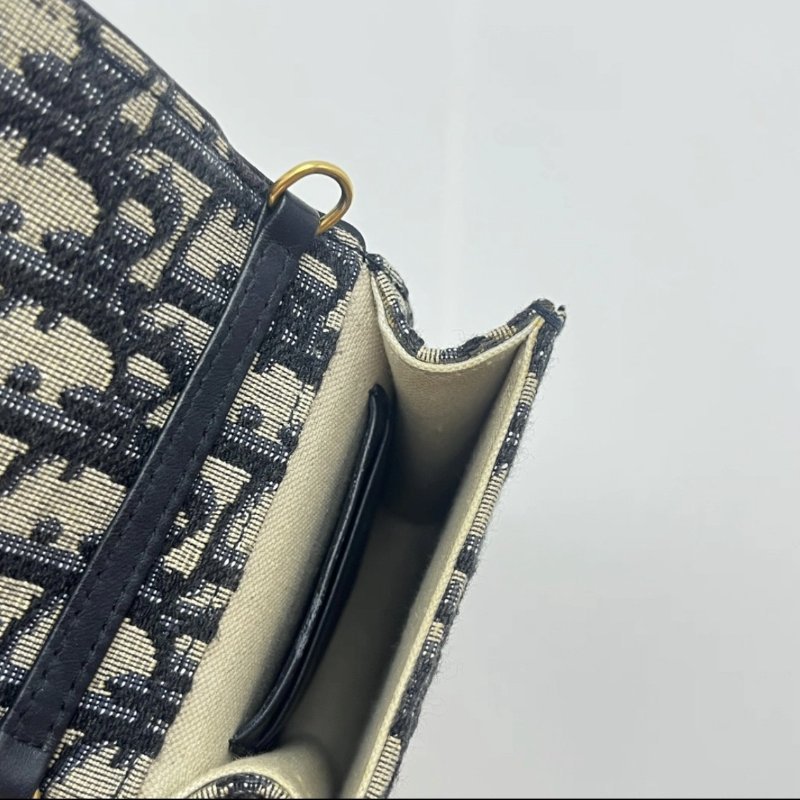 ✨DIOR saddle馬鞍老花手機包9.5*18*3.5 98新配件塵袋-1