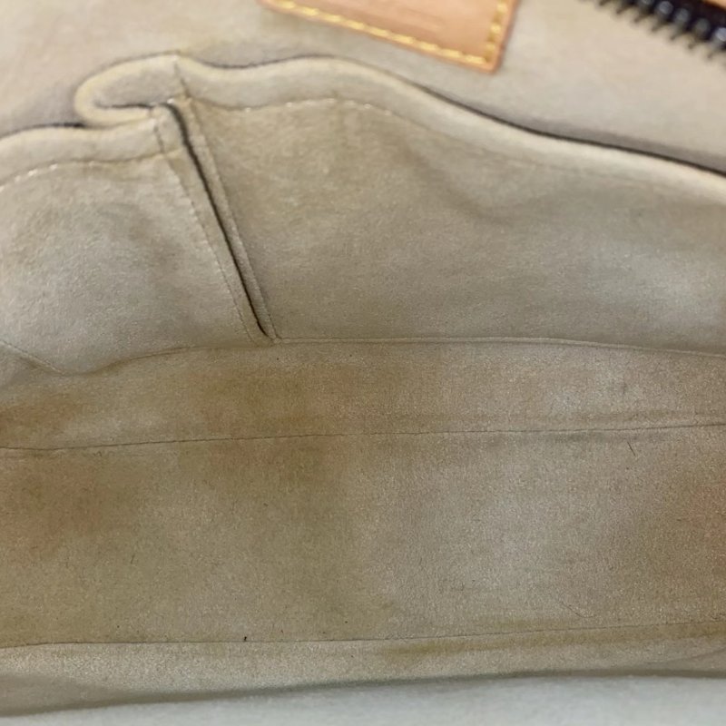 LV 老花曼哈頓塞納河肩背斜背包 30*25*11 98新配件塵袋-1