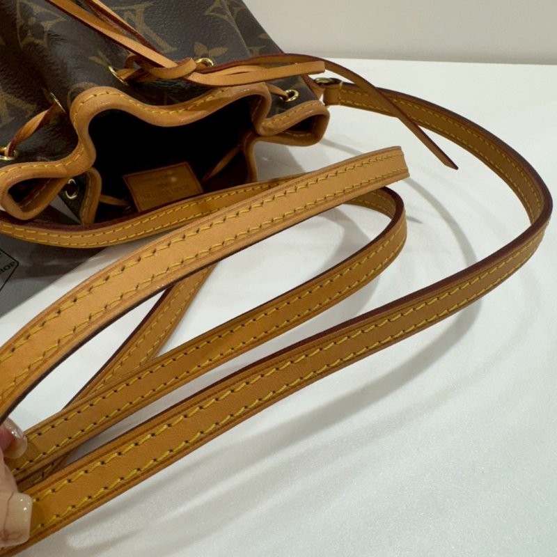 LV Nano Noe 斜背包/側背包/迷你水桶包 M41346 88成新-9