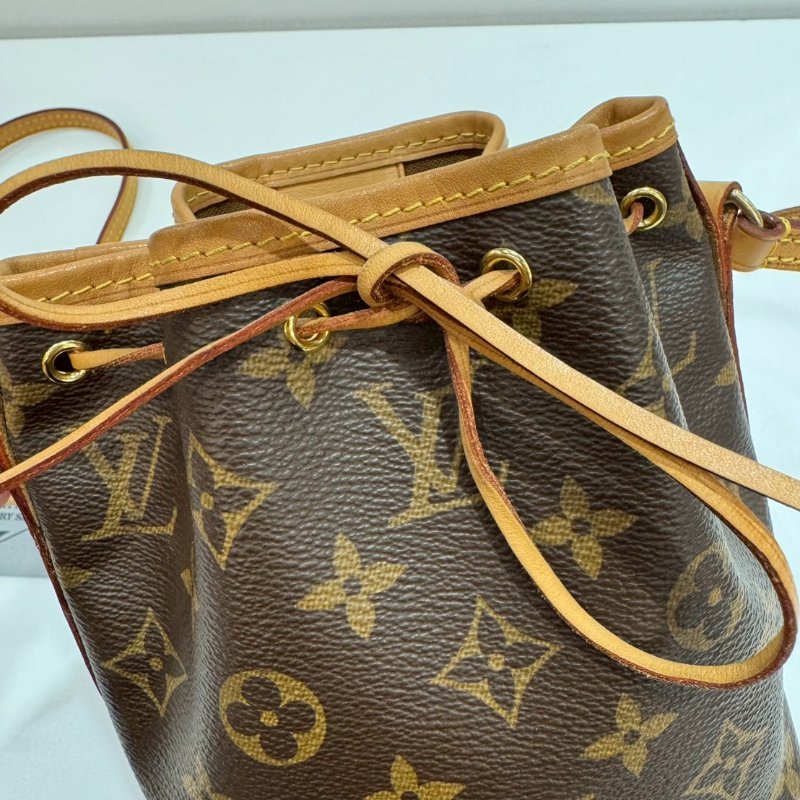 LV Nano Noe 斜背包/側背包/迷你水桶包 M41346 88成新-11