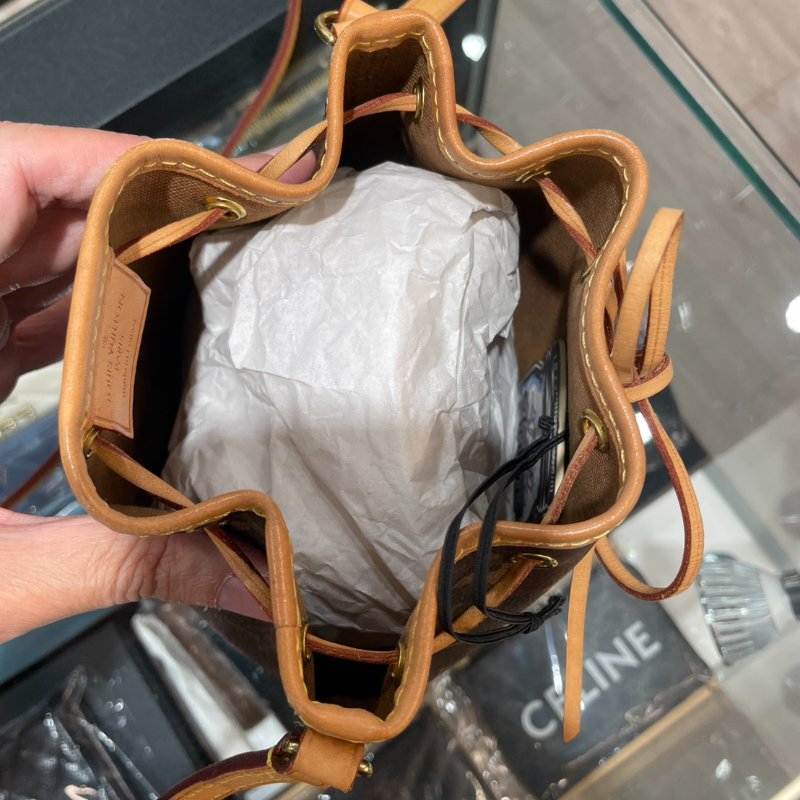 LV Nano Noe 斜背包/側背包/迷你水桶包 M41346 88成新-13