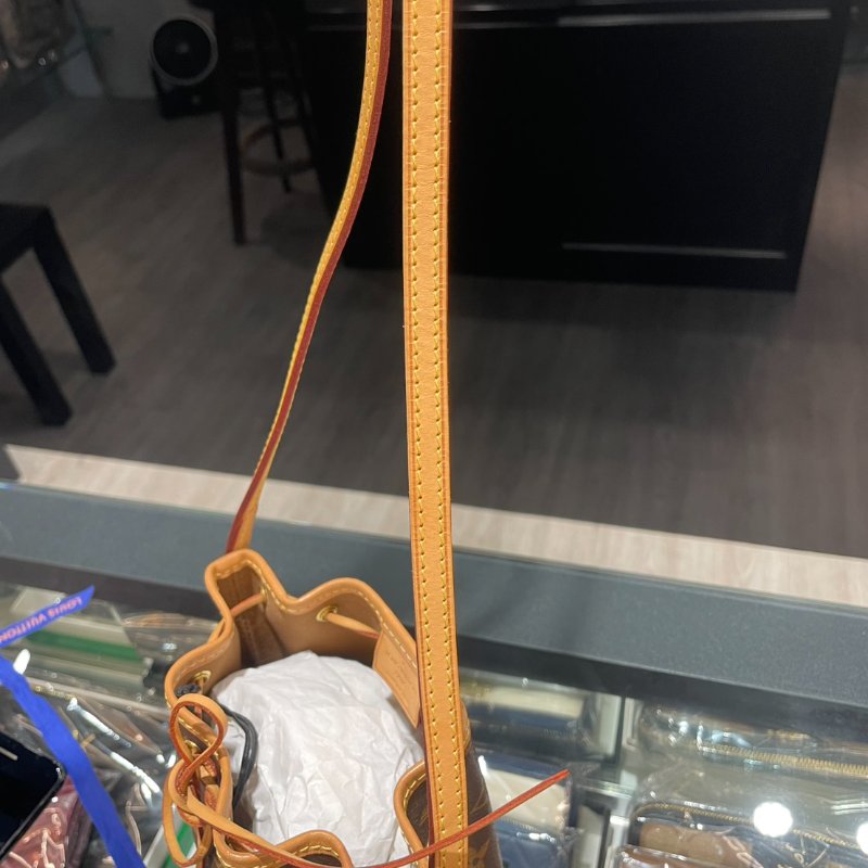 LV Nano Noe 斜背包/側背包/迷你水桶包 M41346 88成新-16