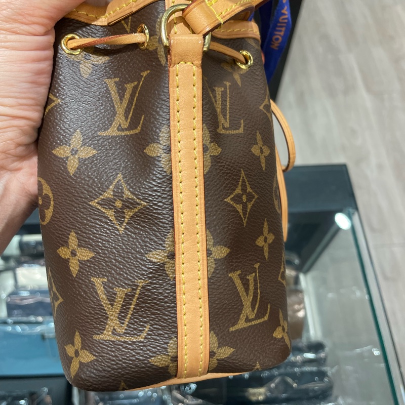 LV Nano Noe 斜背包/側背包/迷你水桶包 M41346 88成新-6