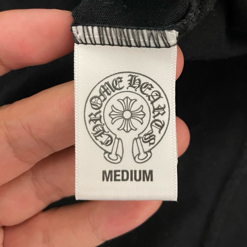 Chrome Hearts 克羅心 十字口袋短袖 黑色-10
