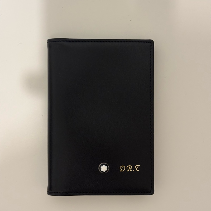 MONTBLANC 萬寶龍德國 MB 經典小牛皮名片夾 14108德國 MB名牌 知名百年品牌-1