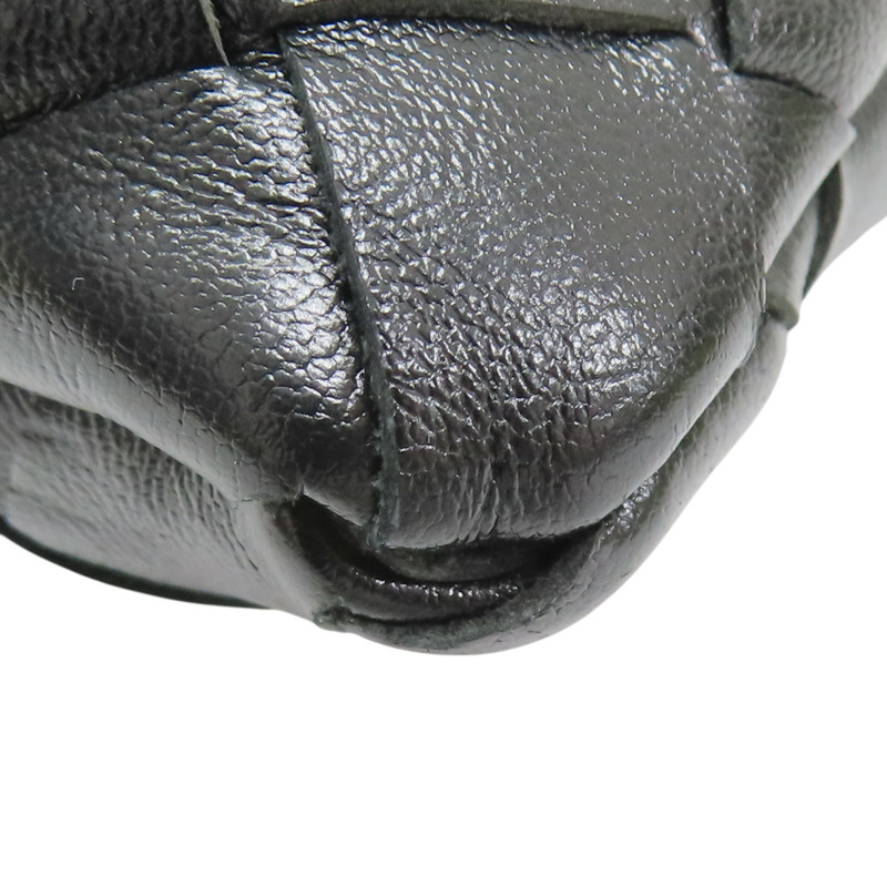 黑色牛皮 Dust 肩背包【BOTTEGA VENETA BV 寶緹嘉】-9