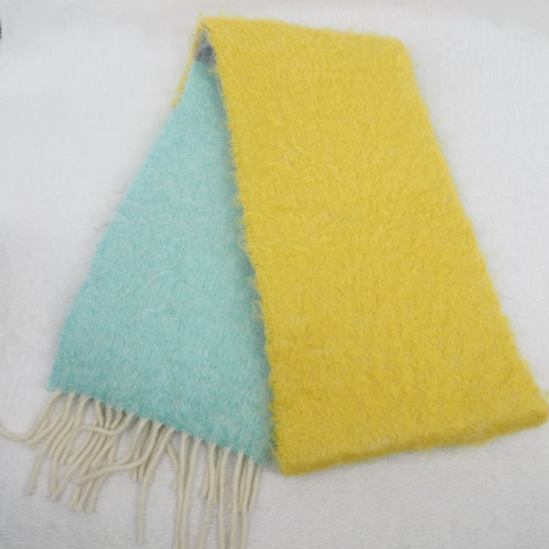 LOEWE 彩拼色圍巾-2