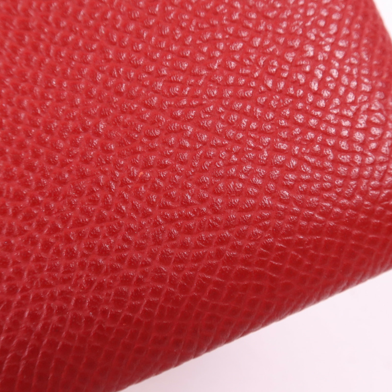 HERMES Epsom皮革Card Holder銀扣卡片套-14