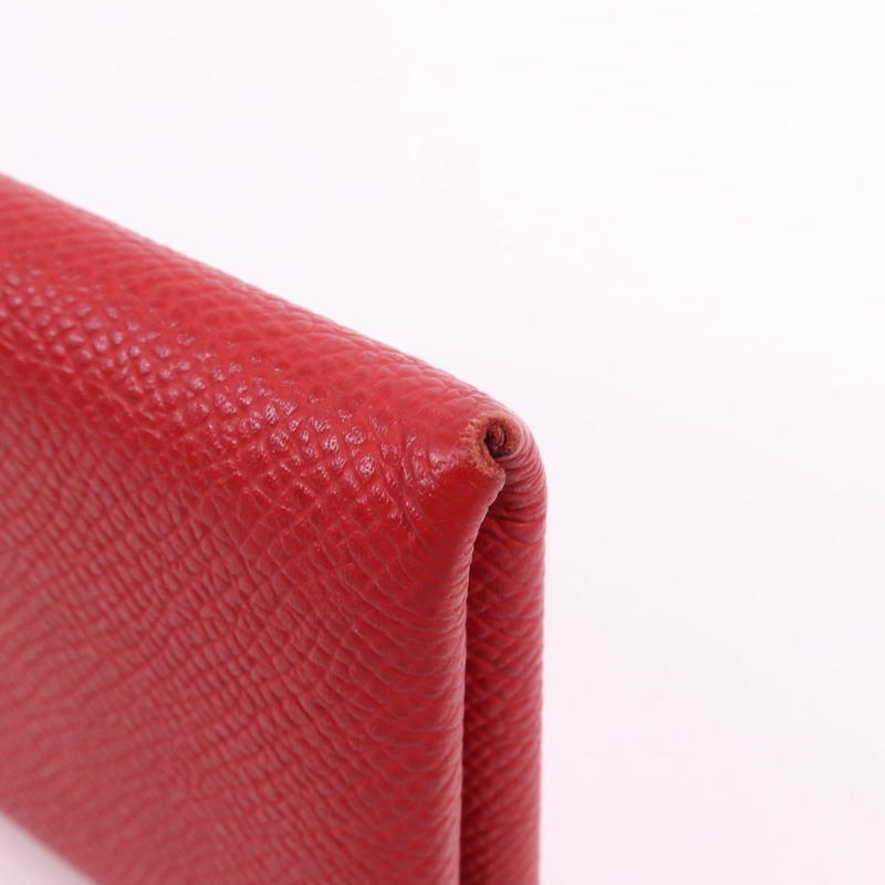 HERMES Epsom皮革Card Holder銀扣卡片套-18