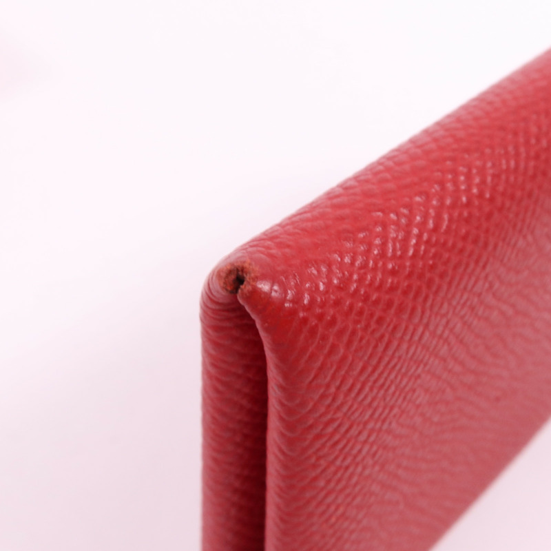 HERMES Epsom皮革Card Holder銀扣卡片套-19