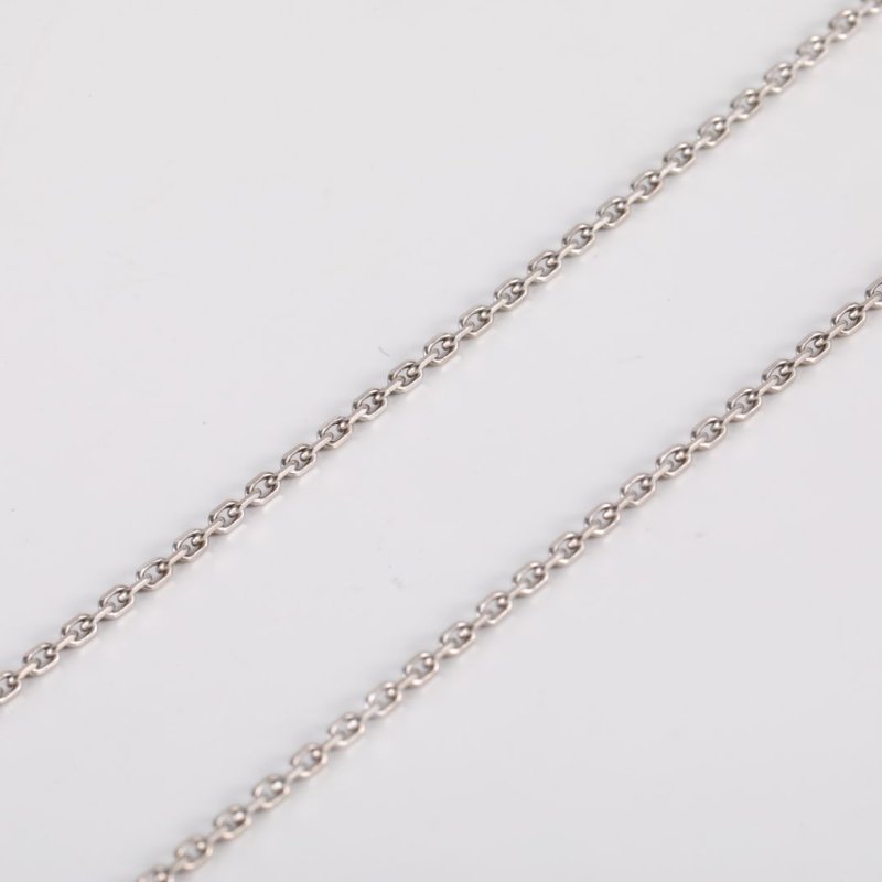 Van Cleef & Arpels 18K白金鑽石白金梵克雅寶18k滿鑽花朵胸針吊墜兩用款23年大全套18K/項鍊-3