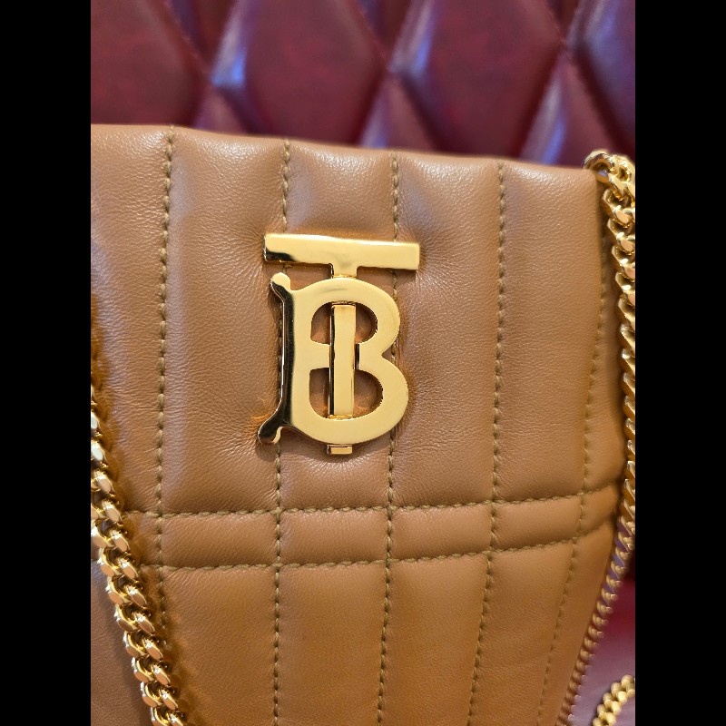 Burberry 薯條斜揹包 迷你小號-6