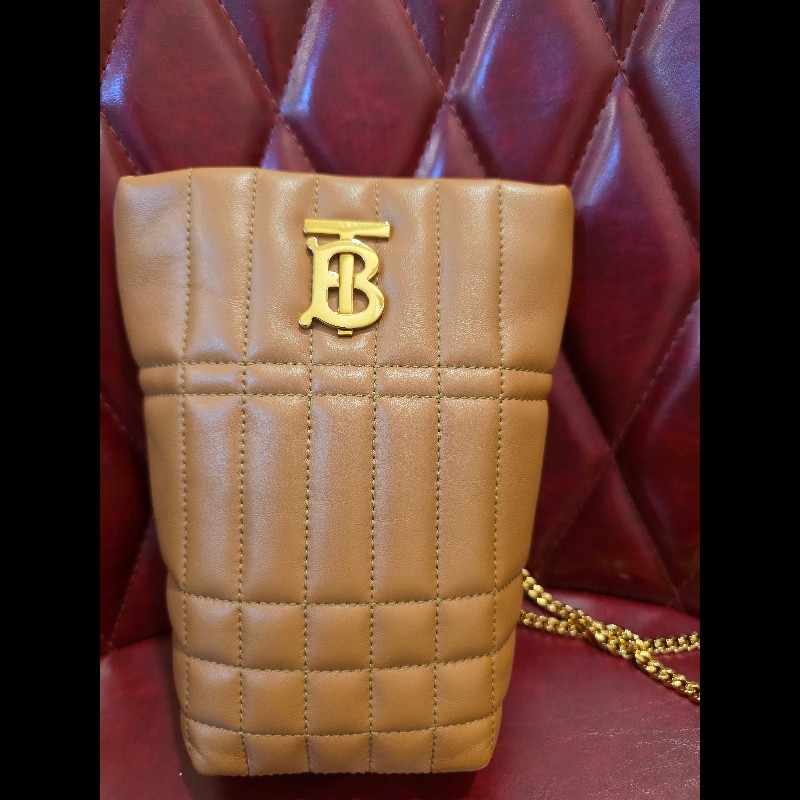 Burberry 薯條斜揹包 迷你小號-10