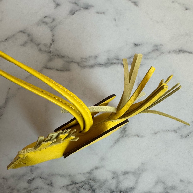 Hermes黃色小飛馬吊飾 招財小馬🐎-3