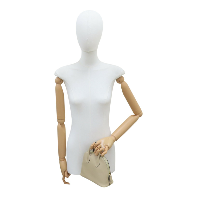 風衣灰 Evercolor 皮革 Mini bolide 柏莉包 兩用包 K刻【HERMES 愛馬仕】-13