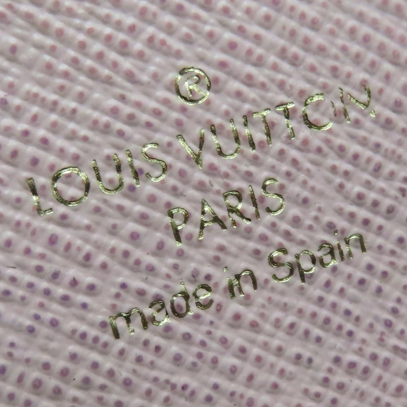 棕色 原花帆布 Clemence 拉鍊長夾 M61298【LOUIS VUITTON LV 路易威登】 M61298-8