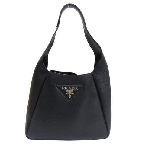 黑色 牛皮 手提包【PRADA 普拉達】 1BC127