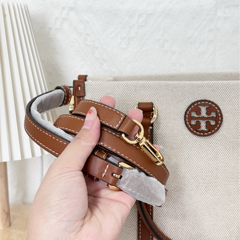 Tory Burch|TB Blake 帆布紙袋包-4