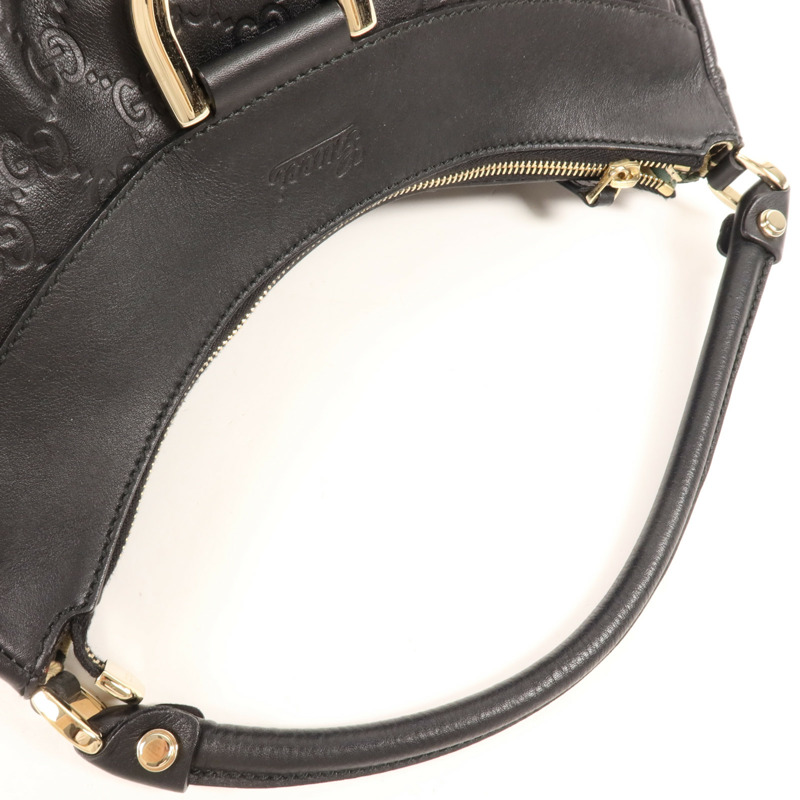 GUCCI 牛皮皮革Shoulder Bag金扣肩背袋-4