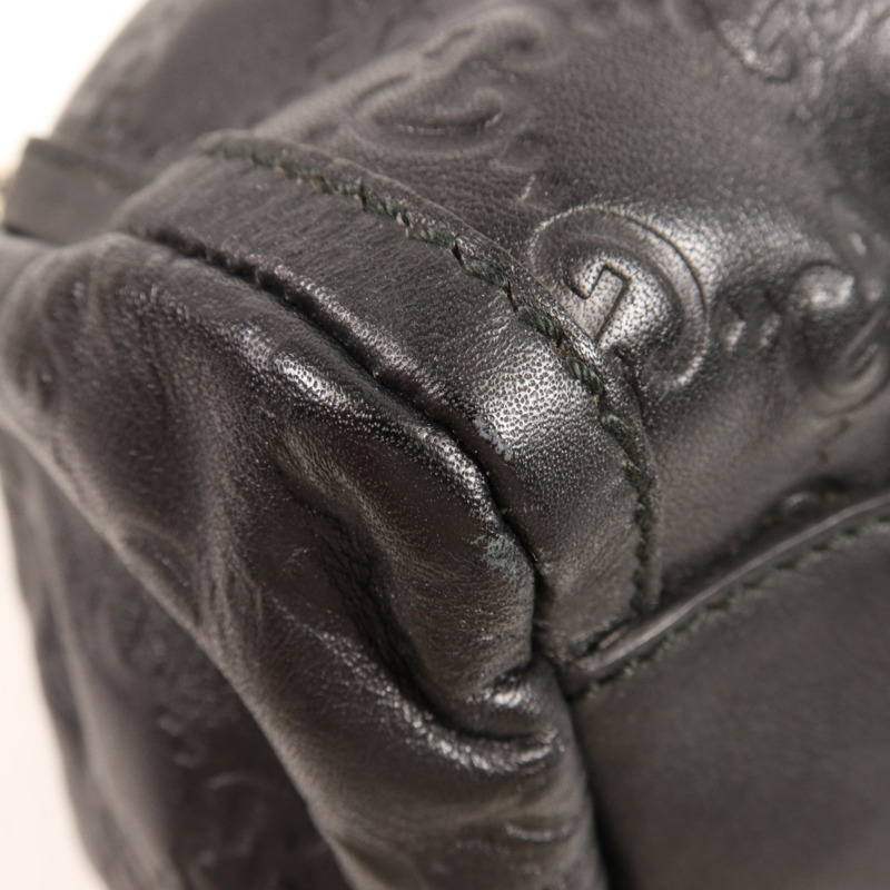 GUCCI 牛皮皮革Shoulder Bag金扣肩背袋-6