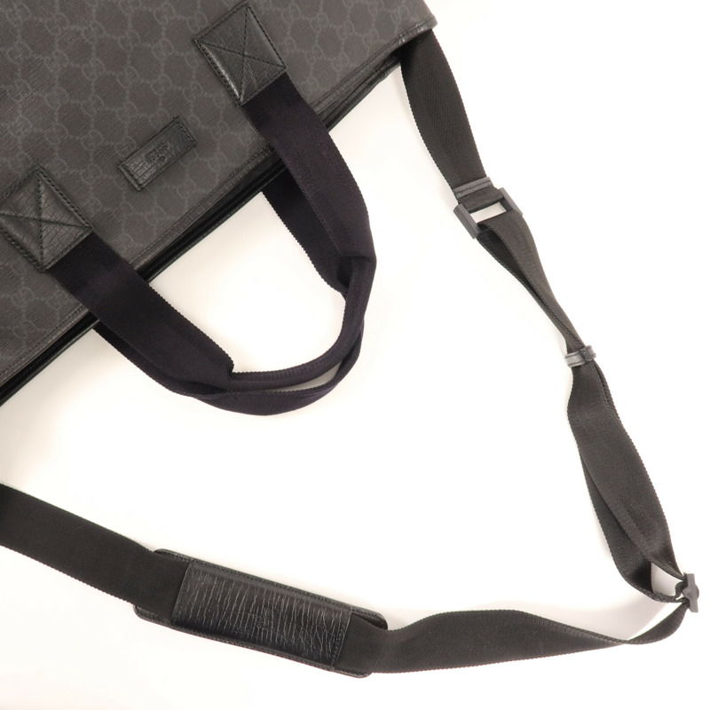 GUCCI 塗層帆布2 Way Shoulder手挽肩背兩用袋-4