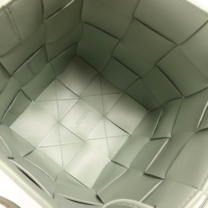 BOTTEGA VENETA 牛皮皮革Cassette Bucket肩背袋-9