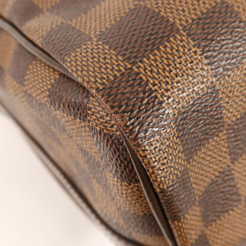 LOUIS VUITTON Damier Speedy Bandouliere 30金扣手挽肩背兩用袋-8