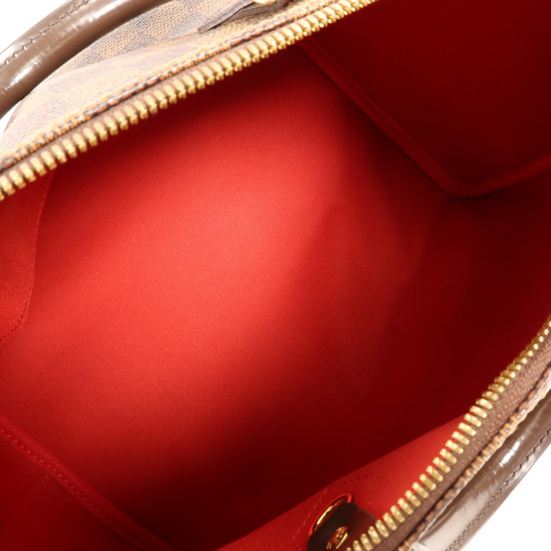 LOUIS VUITTON Damier Speedy Bandouliere 30金扣手挽肩背兩用袋-9