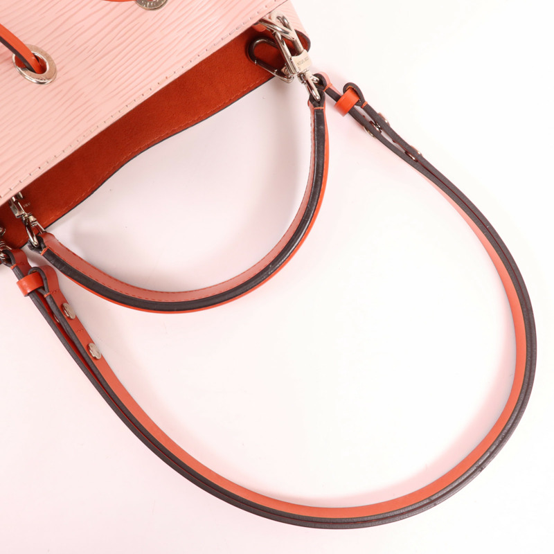 LOUIS VUITTON Epi Neo Noe銀扣手挽肩背兩用袋-8