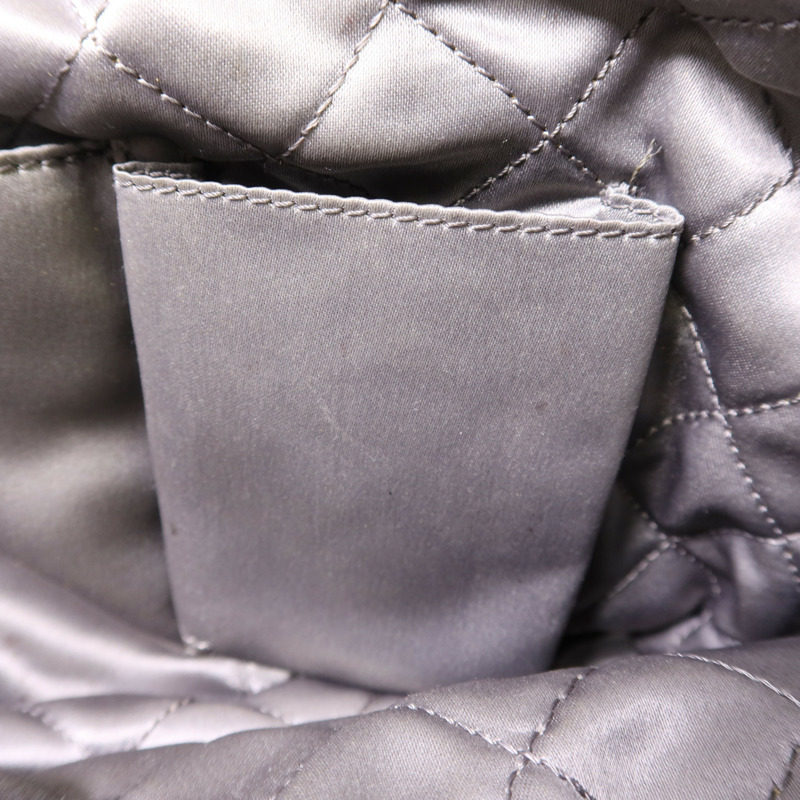 CHANEL 羊皮皮革Chain Shoulder Bag銀扣肩背袋-21