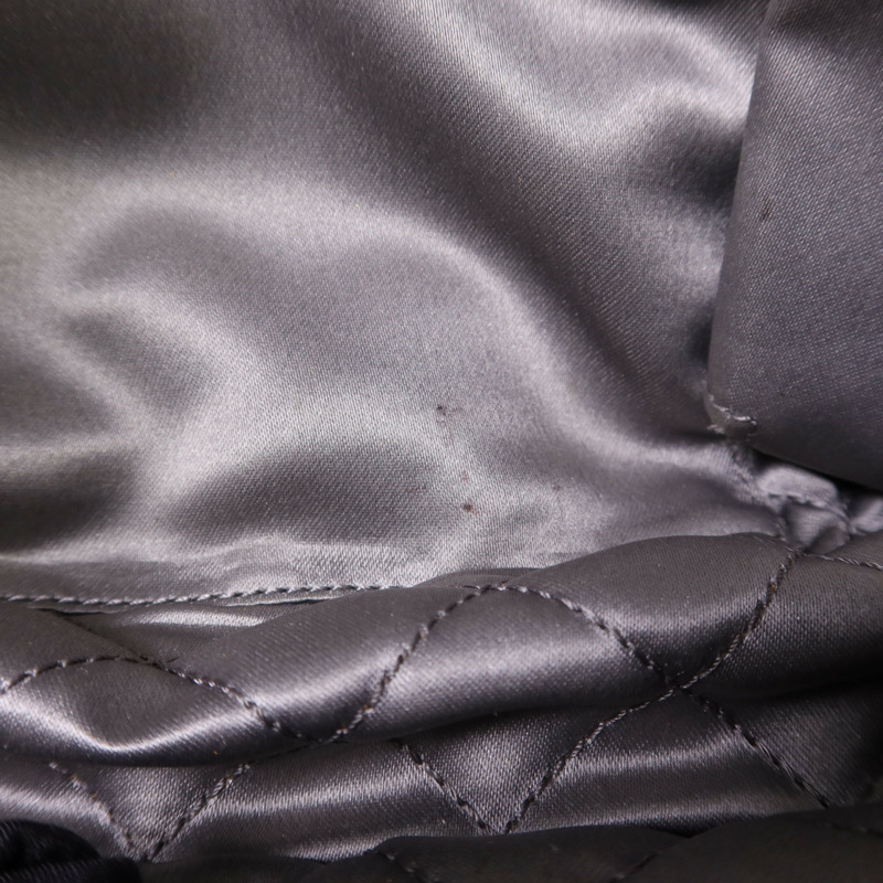 CHANEL 羊皮皮革Chain Shoulder Bag銀扣肩背袋-22