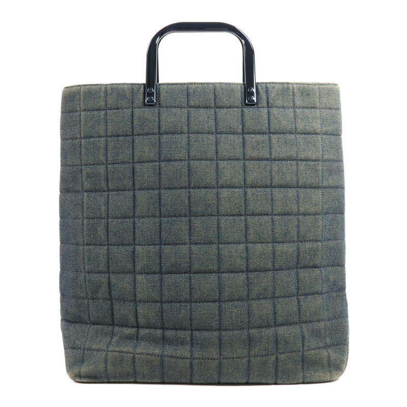 CHANEL 牛仔布Vintage Tote手挽袋-0