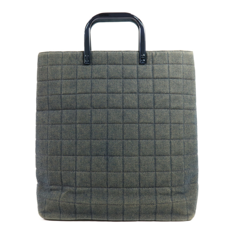 CHANEL 牛仔布Vintage Tote手挽袋-1