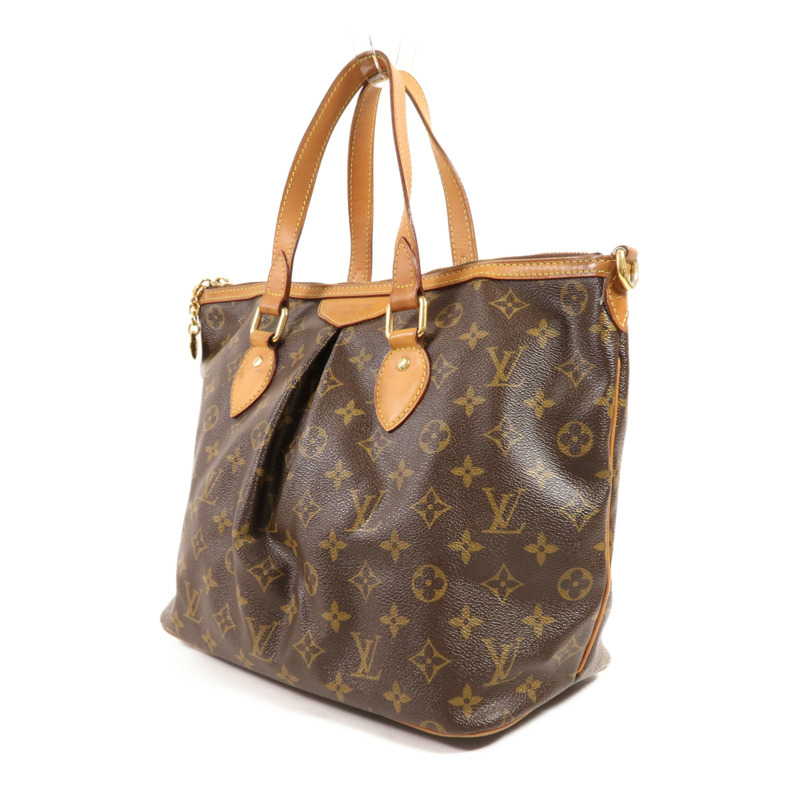 LOUIS VUITTON Monogram Palermo PM金扣手挽肩背兩用袋-2