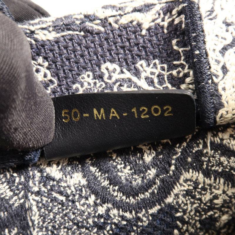 Dior 帆布Book Tote Mini金扣手挽肩背兩用袋-5