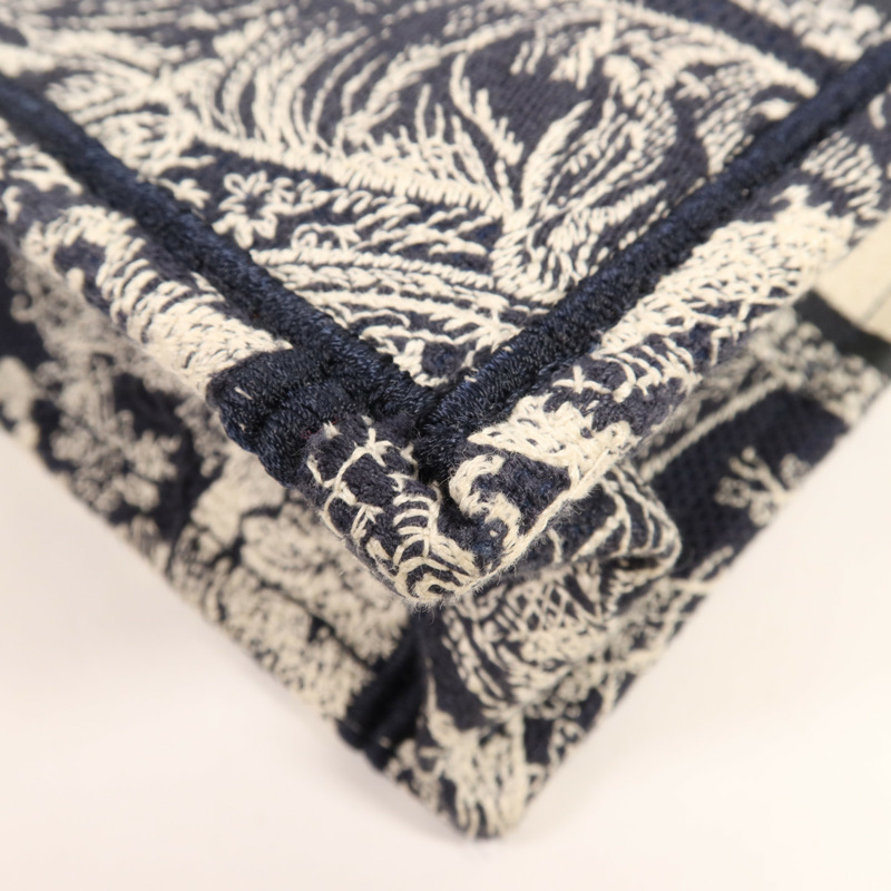 Dior 帆布Book Tote Mini金扣手挽肩背兩用袋-9