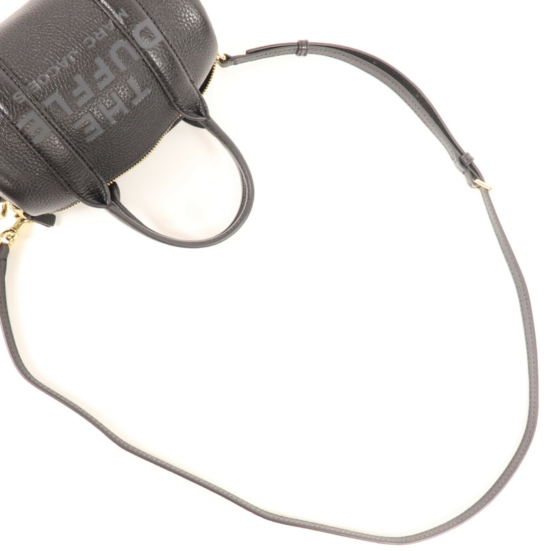 MARC JACOBS 牛皮皮革Mini Duffle Bag金扣手挽肩背兩用袋-7