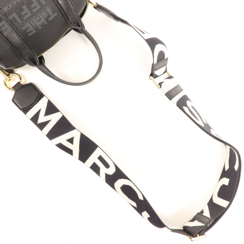 MARC JACOBS 牛皮皮革Mini Duffle Bag金扣手挽肩背兩用袋-8