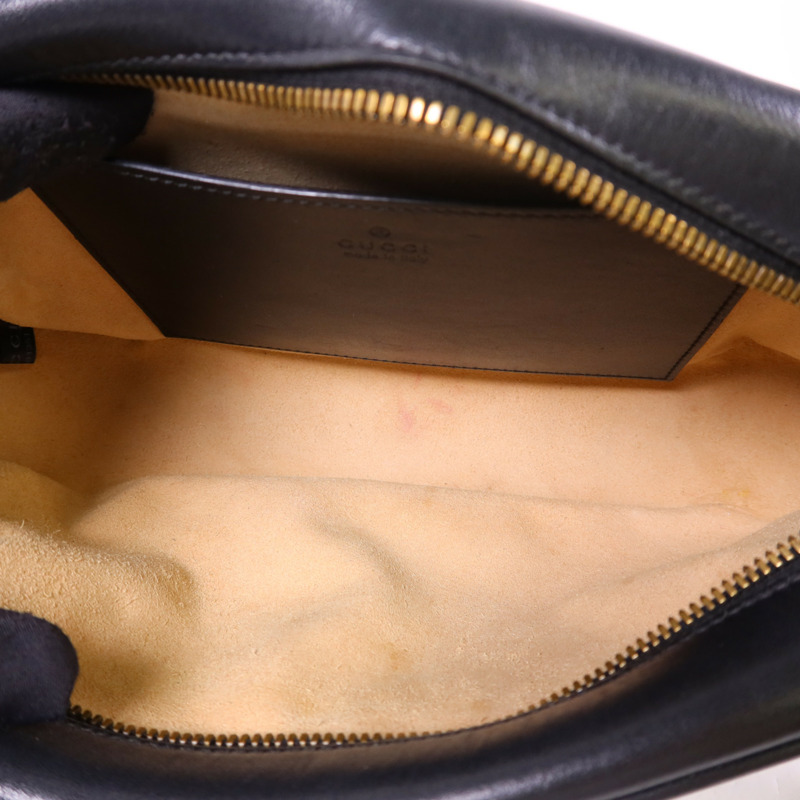 GUCCI 牛皮皮革GG Marmont Shoulder Bag金扣肩背袋-4