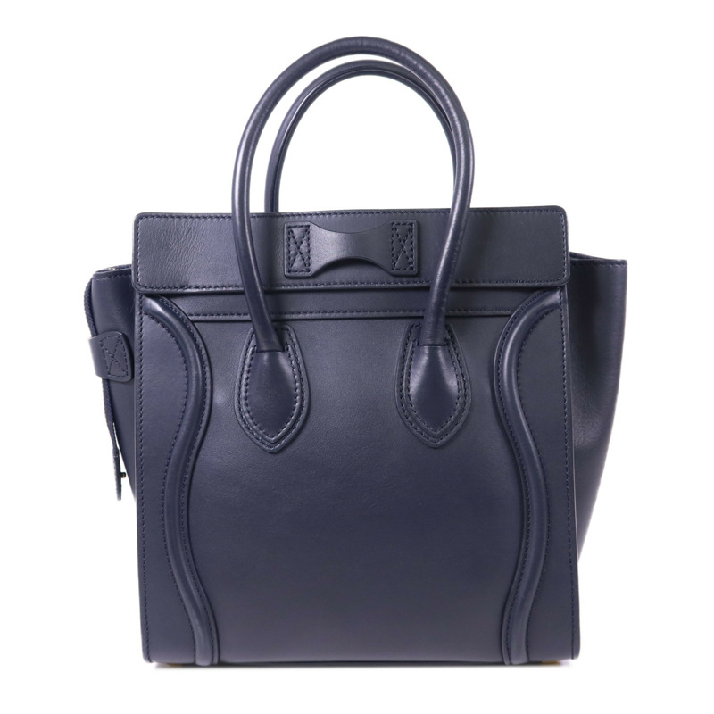 CELINE 牛皮皮革Micro Luggage金扣手挽袋-1