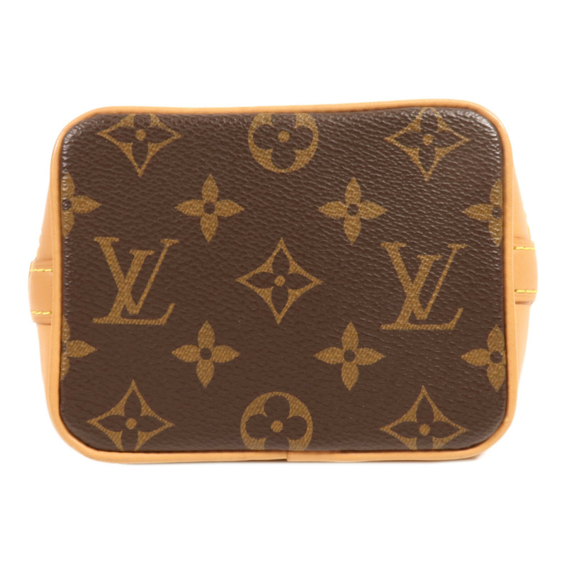 LOUIS VUITTON Monogram Nano Noe金扣手挽肩背兩用袋-3