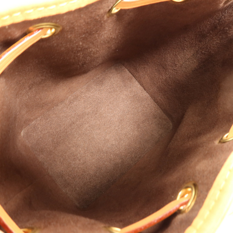 LOUIS VUITTON Monogram Nano Noe金扣手挽肩背兩用袋-4