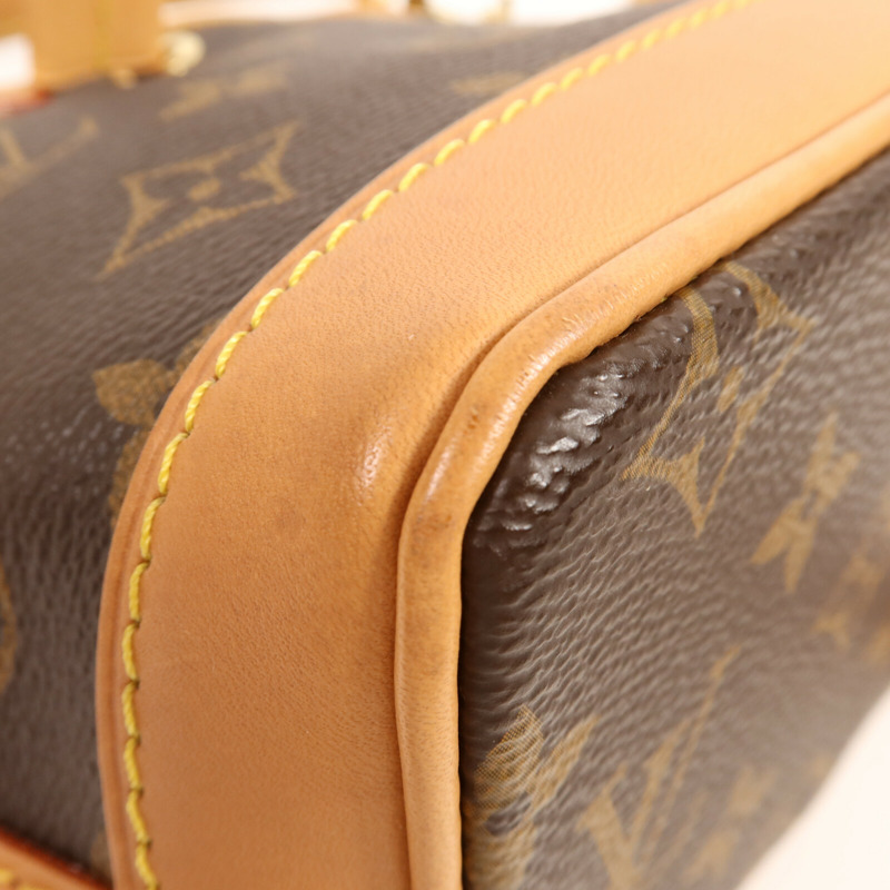 LOUIS VUITTON Monogram Nano Noe金扣手挽肩背兩用袋-9