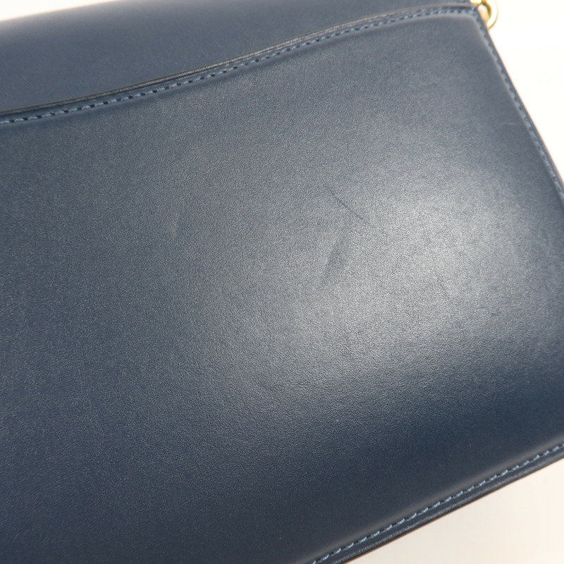 COACH 牛皮皮革Shoulder Bag金扣肩背袋-18