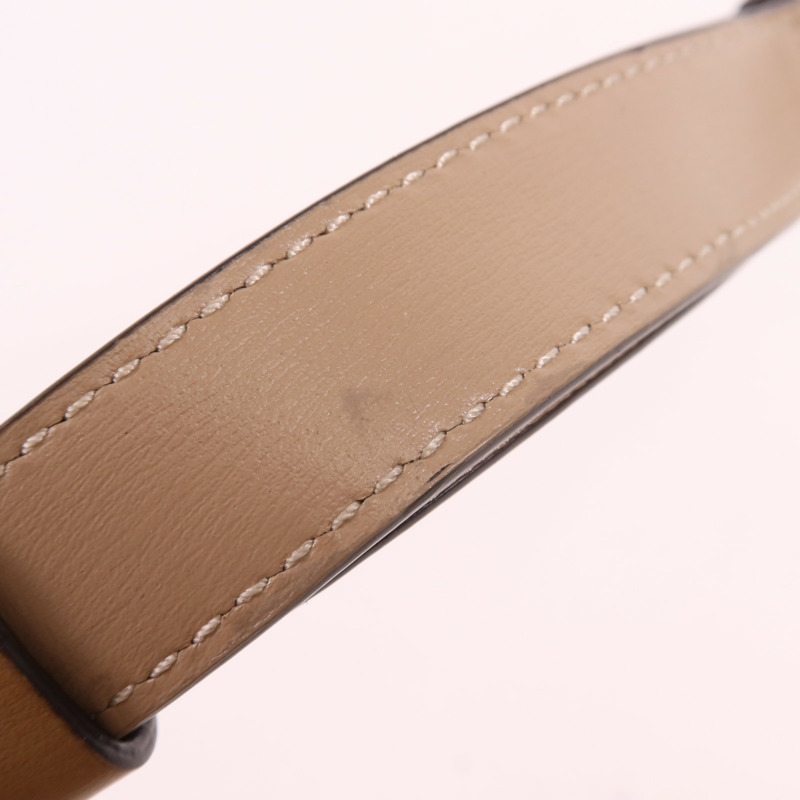 COACH 牛皮皮革Shoulder Bag銀扣肩背袋-11