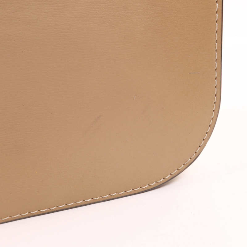 COACH 牛皮皮革Shoulder Bag銀扣肩背袋-15