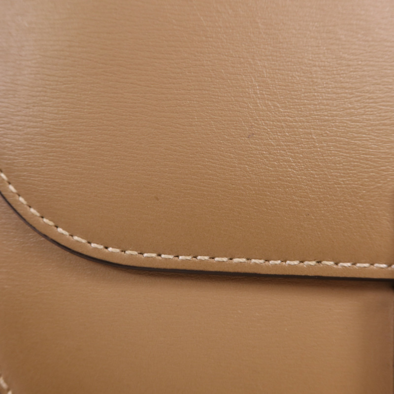 COACH 牛皮皮革Shoulder Bag銀扣肩背袋-18