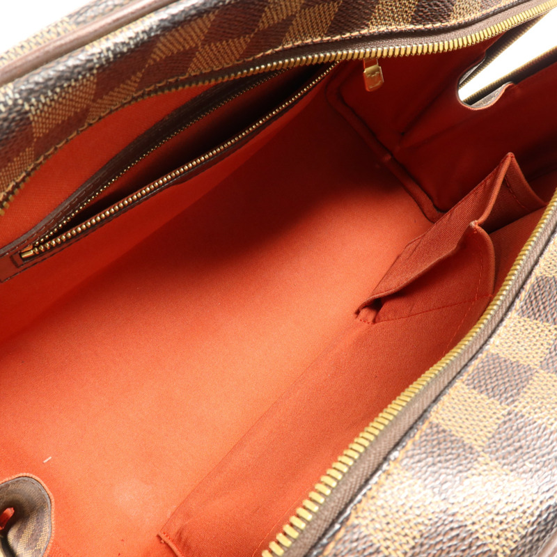 LOUIS VUITTON Damier Nolita金扣手挽袋-9