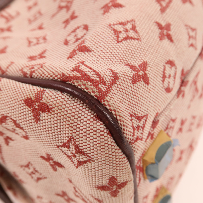 LOUIS VUITTON Monogram Mini Josephine PM金扣手挽袋-8