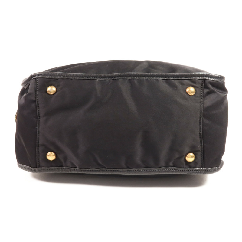 PRADA 尼龍Hand Bag金扣手挽袋-3